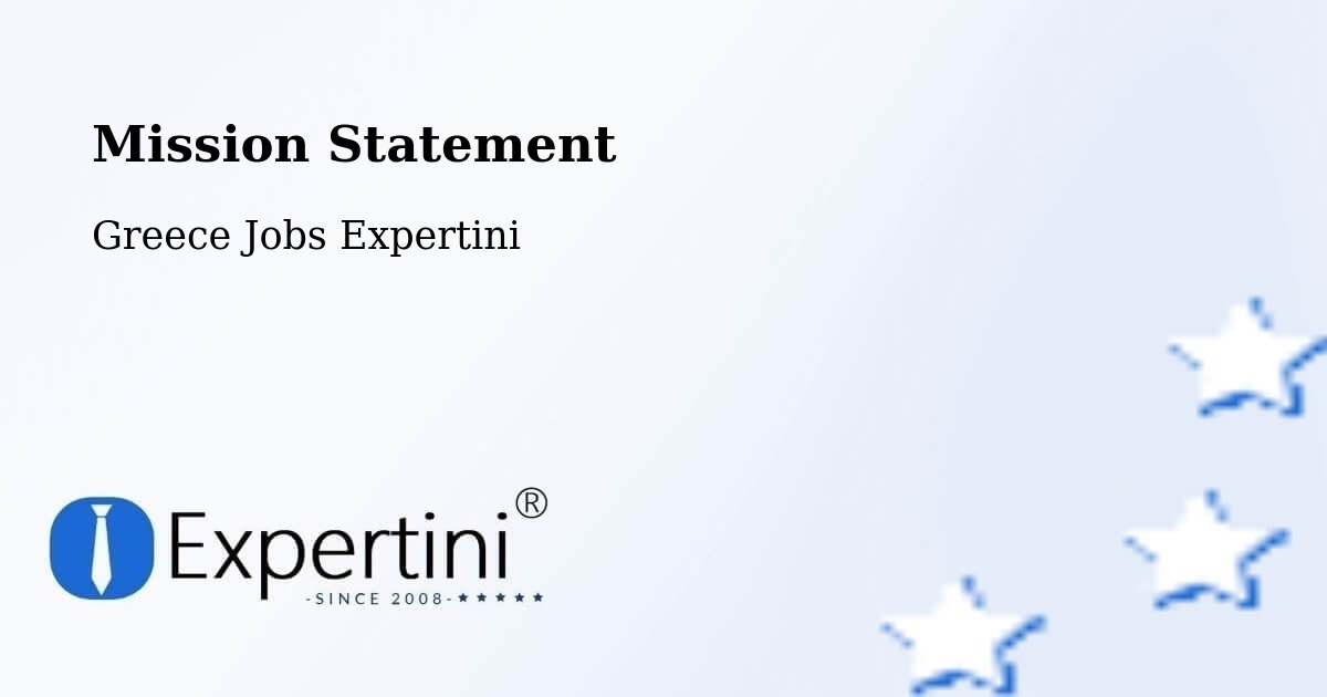 Corporate Mission – Lálas - Greece Jobs Expertini